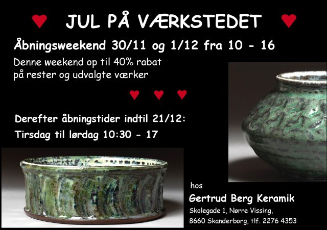 Indbydelse til juleudstilling